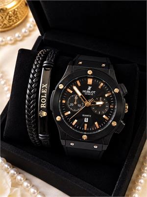 ساعت HUBLOT مردانه مشکی  کد_ 893