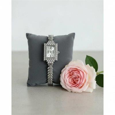 ساعت هانگری گندمی بنداستیل زنانه نقره ای- کد 657