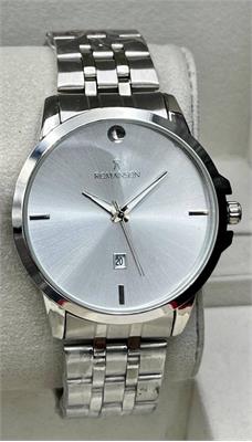 ساعت مردانه رومانسون بندنقره ای صفحه سفید - کد 346