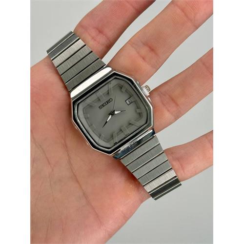 ساعت سیکو مردانه بند نقره ای صفحه خاکستری - کد 368