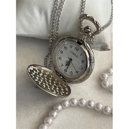 ساعت جیبی نقره ای